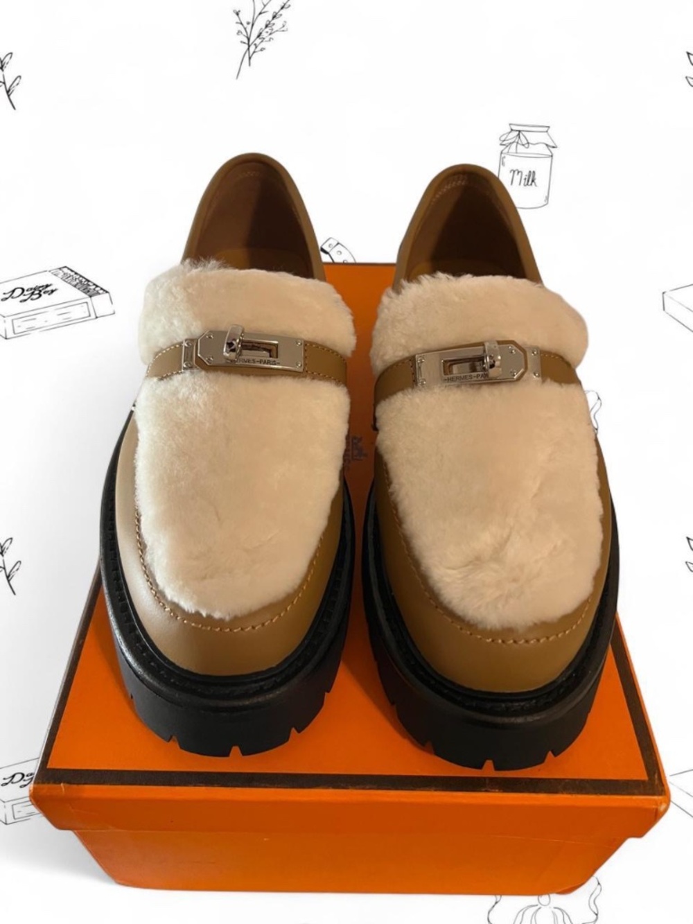 Hermès Icône Loafers SZ 37